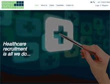 Tablet Screenshot of healthstaffsolutions.com.au